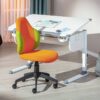 Drehstuhl Jessi orange grün – Bild 2