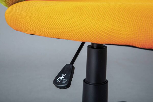 Drehstuhl Jessi orange grün – Bild 3