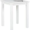 Beistelltisch Asgar weiß B/H/T: ca. 45x55x45 cm – Bild 3
