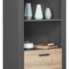 Regal Cobeto Eiche Artisan Nachbildung B/H/T: ca. 68,6x190x41,6 cm Regal Cobeto Eiche Artisan Nachbildung B/H/T: ca. 68,6x190x41,6 cm – Bild 3