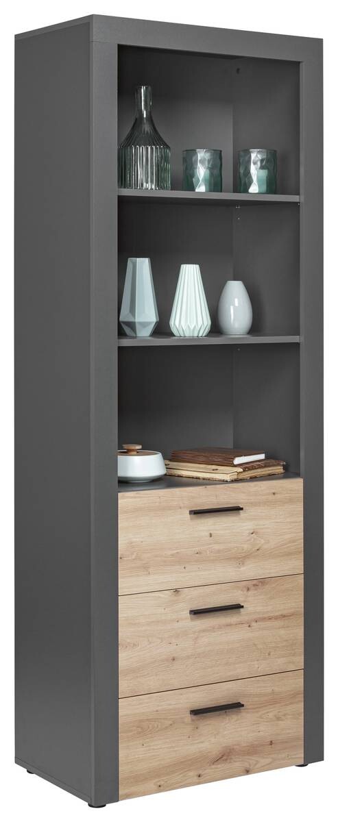 Regal Cobeto Eiche Artisan Nachbildung B/H/T: ca. 68,6x190x41,6 cm Regal Cobeto Eiche Artisan Nachbildung B/H/T: ca. 68,6x190x41,6 cm – Bild 3