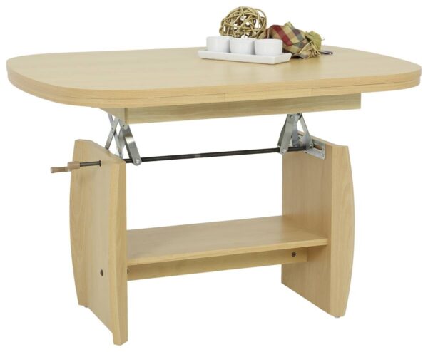 Hela Couchtisch MICHAEL III buche Holzwerkstoff B/H/T: ca. 90x52x68 cm Hela Couchtisch MICHAEL III buche Holzwerkstoff B/H/T: ca. 90x52x68 cm – Bild 4