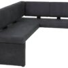 Eckbank PIA I grau Vintage Optik B/H/T: ca. 168x86x128 cm Eckbank PIA I grau Vintage Optik B/H/T: ca. 168x86x128 cm – Bild 2