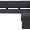 Eckbank PIA I grau Vintage Optik B/H/T: ca. 168x86x128 cm Eckbank PIA I grau Vintage Optik B/H/T: ca. 168x86x128 cm – Bild 3