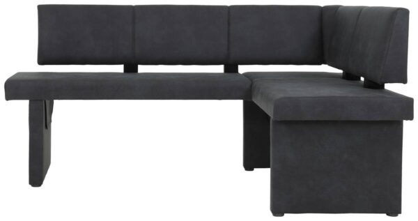 Eckbank PIA I grau Vintage Optik B/H/T: ca. 168x86x128 cm Eckbank PIA I grau Vintage Optik B/H/T: ca. 168x86x128 cm – Bild 4