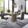 Esstisch HELENA II Eiche Sonoma Nachbildung B/H/T: ca. 140x76x90 cm – Bild 5