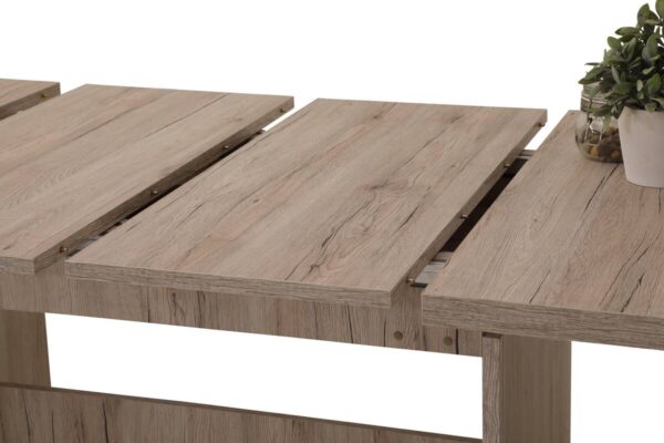 Esstisch LIA II Eiche Sand Nachbildung B/H/T: ca. 160x76x90 cm – Bild 3