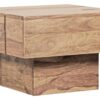 Beistelltisch natur Akazie B/H/T: ca. 44x30x44 cm – Bild 2