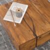 Beistelltisch natur Echtholz B/H/T: ca. 44x30x44 cm – Bild 2
