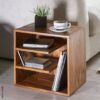 Beistelltisch natur Echtholz B/H/T: ca. 43x43x30 cm – Bild 4