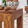 Beistelltisch natur Echtholz B/H/T: ca. 35x45x35 cm – Bild 5