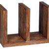 Beistelltisch natur Echtholz B/H/T: ca. 45x60x30 cm – Bild 2