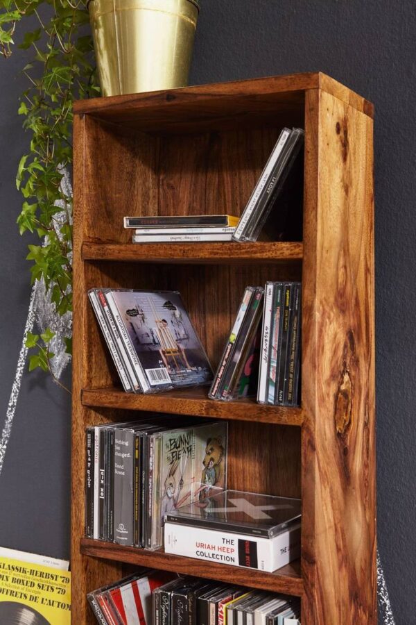 CD Regal natur B/H/T: ca. 30x90x17 cm – Bild 3