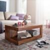 Couchtisch natur B/H/T: ca. 90x40x60 cm – Bild 3