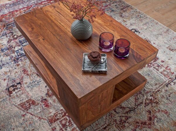 Couchtisch natur B/H/T: ca. 90x40x60 cm – Bild 5