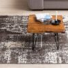Couchtisch natur schwarz lackiert B/H/T: ca. 56x38x51 cm Couchtisch natur schwarz lackiert B/H/T: ca. 56x38x51 cm – Bild 5