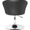 Drehstuhl schwarz Kunstleder Metall Drehstuhl schwarz Kunstleder Metall – Bild 5