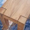 Sitzbank natur Akazie B/H/T: ca. 140x45x35 cm – Bild 3
