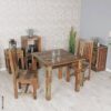 Esstisch natur lackiert B: ca. 80 cm – Bild 4