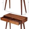 Konsolentisch natur Echtholz B/H/T: ca. 90x76x36 cm – Bild 4