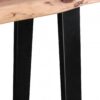 Konsolentisch natur schwarz Akazie B/H/T: ca. 120x75x45 cm Konsolentisch natur schwarz Akazie B/H/T: ca. 120x75x45 cm – Bild 3