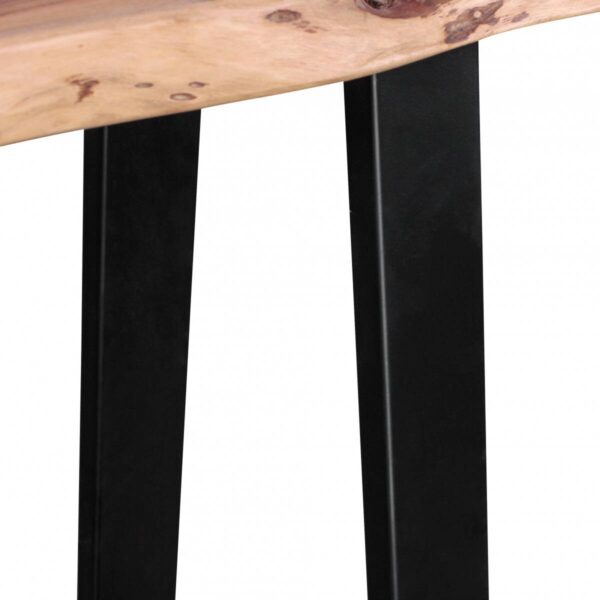 Konsolentisch natur schwarz Akazie B/H/T: ca. 120x75x45 cm Konsolentisch natur schwarz Akazie B/H/T: ca. 120x75x45 cm – Bild 3