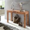 Konsolentisch natur Akazie B/H/T: ca. 120x76x40 cm – Bild 5