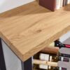 Konsolentisch natur schwarz pulverbeschichtet MDF Eisen B/H/T: ca. 120x75,5x39 cm – Bild 4