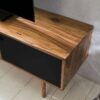 Lowboard natur schwarz B/H/T: ca. 140x45x35 cm – Bild 2