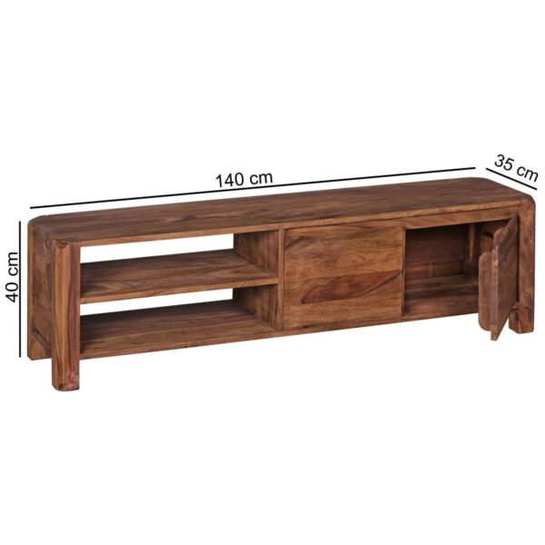Lowboard natur B/H/T: ca. 140x40x35 cm – Bild 3