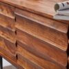 Lowboard natur schwarz lackiert B/H/T: ca. 147x50x38 cm – Bild 4