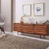 Lowboard natur schwarz lackiert B/H/T: ca. 147x50x38 cm – Bild 5
