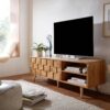 Lowboard Eiche Nachbildung Eiche B/H/T: ca. 160x51x40 cm Lowboard Eiche Nachbildung Eiche B/H/T: ca. 160x51x40 cm – Bild 4