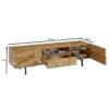 Lowboard Eiche Nachbildung B/H/T: ca. 160x46x43 cm Lowboard Eiche Nachbildung B/H/T: ca. 160x46x43 cm – Bild 3