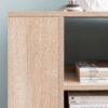 Regal Eiche Sonoma Nachbildung B/H/T: ca. 60x75x35 cm – Bild 3