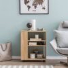 Regal Eiche Sonoma Nachbildung B/H/T: ca. 60x75x35 cm – Bild 5