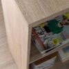 Schreibtisch Eiche Sonoma Nachbildung B/H/T: ca. 50x120x120 cm Schreibtisch Eiche Sonoma Nachbildung B/H/T: ca. 50x120x120 cm – Bild 3