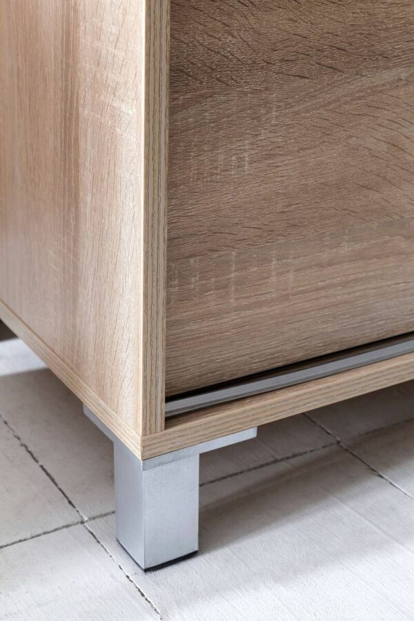 Schuhschrank Eiche Sonoma Nachbildung B/H/T: ca. 100x108x37,5 cm Schuhschrank Eiche Sonoma Nachbildung B/H/T: ca. 100x108x37,5 cm – Bild 2