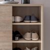 Schuhschrank Eiche Sonoma Nachbildung B/H/T: ca. 100x108x37,5 cm Schuhschrank Eiche Sonoma Nachbildung B/H/T: ca. 100x108x37,5 cm – Bild 3