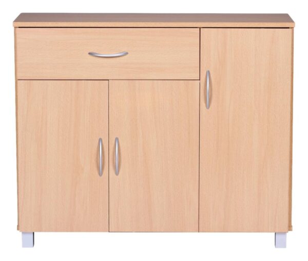 Sideboard buche Nachbildung silber B/H/T: ca. 90x75x30 cm – Bild 3