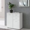 Sideboard weiß B/H/T: ca. 71x78x35,5 cm – Bild 5