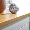 Sideboard weiß natur B/H/T: ca. 79x81x35 cm – Bild 4