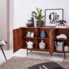 Sideboard natur beschichtet schwarz lackiert B/H/T: ca. 150x81x41 cm – Bild 3