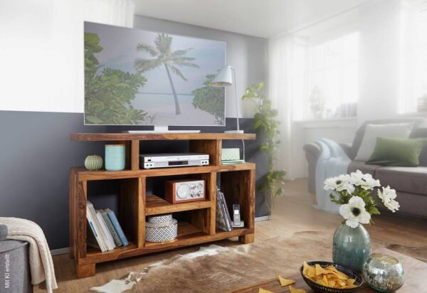 Sideboard natur B/H/T: ca. 115x76x40 cm – Bild 4