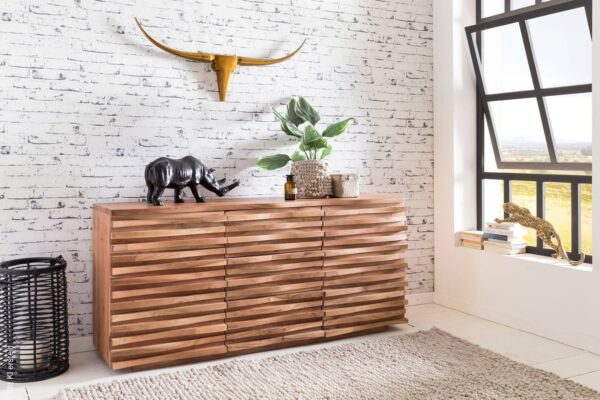 Sideboard natur B/H/T: ca. 160x75x43 cm – Bild 2