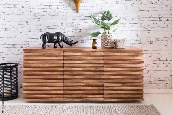 Sideboard natur B/H/T: ca. 160x75x43 cm – Bild 4