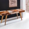 Wohnling Sitzbank natur Echtholz B/H/T: ca. 120x52x40 cm Wohnling Sitzbank natur Echtholz B/H/T: ca. 120x52x40 cm – Bild 3