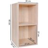 Standregal Eiche Sonoma Nachbildung B/H/T: ca. 30x60x30 cm – Bild 4