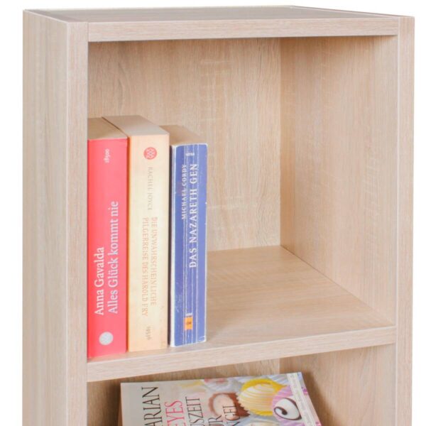 Standregal Eiche Sonoma Nachbildung B/H/T: ca. 30x60x30 cm – Bild 5