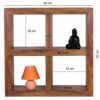 Standregal natur B/H/T: ca. 82x82x34 cm – Bild 2